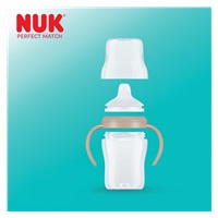 Dojčenská fľaša na učenie NUK Perfect Match DISNEY Minnie grey 150 ml