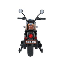 Detská elektrická motorka Baby Mix Rider sivá