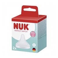 Cumlík-Savička Perfect Match Nuk FLOW (6+)   2 ks