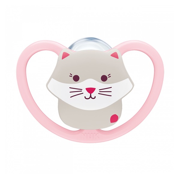 Dojčenský cumlík  NUK Perfect Match Air CAT  6-18m 1ks box