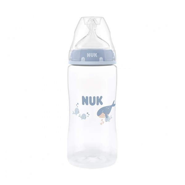 Dojčenská fľaša NUK First Choice Temperature Control 300 ml Whale
