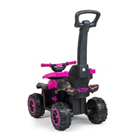 Detské odrážadlo s vodiacou tyčou Baby Mix Mega modré (Zánovný)