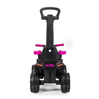 Detské odrážadlo s vodiacou tyčou Baby Mix Mega modré (Zánovný)