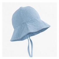 Dojčenský mušelínový klobúčik New Baby jeasn