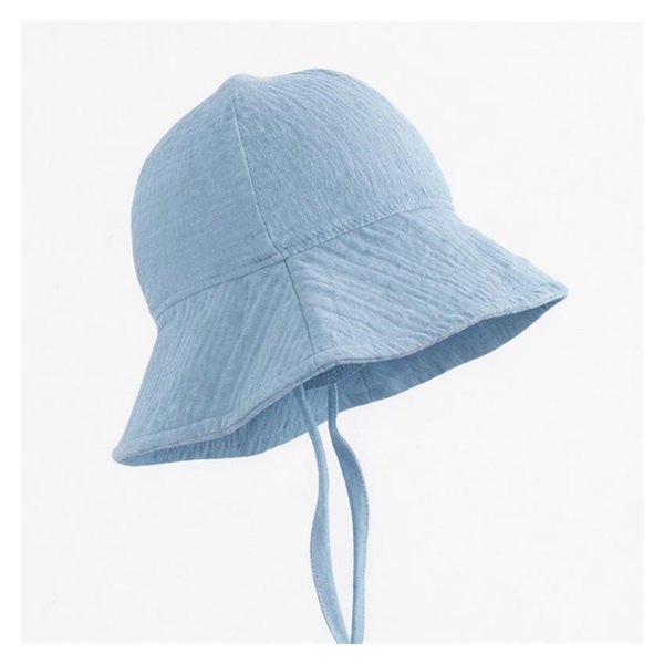 Dojčenský mušelínový klobúčik New Baby jeasn