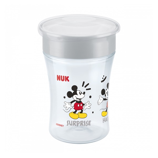 Detský hrnček Magic NUK Cup Mickey Mouse (8+ m.) 360 ° 230 ml