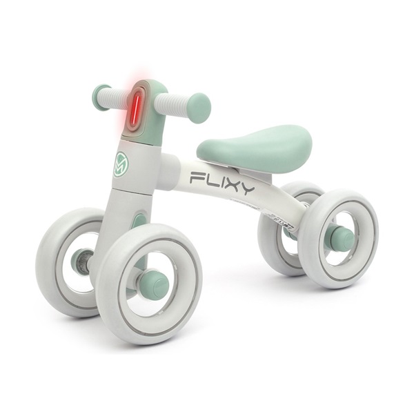 Detské odrážadlo s LED svetlom Milly Mally FLIXY mint