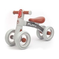 Detské odrážadlo s LED svetlom Milly Mally FLIXY grey