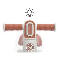 Detské odrážadlo s LED svetlom Milly Mally FLIXY grey