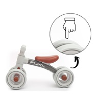 Detské odrážadlo s LED svetlom Milly Mally FLIXY grey