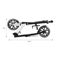 Detská kolobežka Milly Mally ULTIMATE white