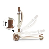 Trojkolesová balančná kolobežka-scooter so sedadlom FUZZY pre deti classic