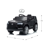 Elektrické autíčko Milly Mally Lexus GX550 black