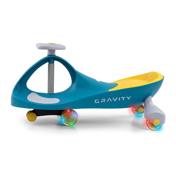 Detské gravitačné odrážadlo Gravity Milly Mally green yellow