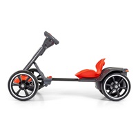 Elektrická motokára  s diaľkovým ovládaním a LED efektmi GOKART BOLT Milly Mally red