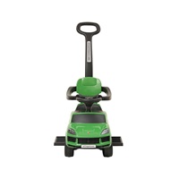 Detské odrážadlo s vodiacou tyčou Milly Mally Porsche Cayenne green