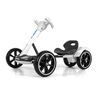Elektrická motokára  s diaľkovým ovládaním a LED efektmi GOKART BOLT Milly Mally white