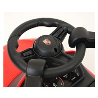 Detské odrážadlo s vodiacou tyčou Milly Mally Porsche Cayenne red