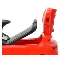 Detské odrážadlo s vodiacou tyčou Milly Mally Porsche Cayenne red