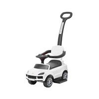 Detské odrážadlo s vodiacou tyčou Milly Mally Porsche Cayenne white