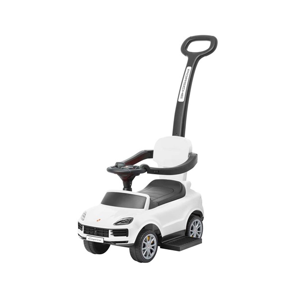 Detské odrážadlo s vodiacou tyčou Milly Mally Porsche Cayenne white