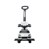 Detské odrážadlo s vodiacou tyčou Milly Mally Porsche Cayenne white