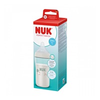 Kojenecká fľaša NUK Perfect Match s kontrolou teploty Sheep 260 ml