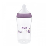 Kojenecká fľaša NUK Perfect Match s kontrolou teploty Hippo 260 ml