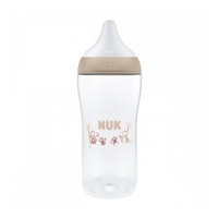 Kojenecká fľaša NUK Perfect Match s kontrolou teploty XL Monkey 360 ml