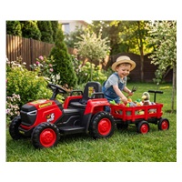 Elektrický traktor Milly Mally Rolly red