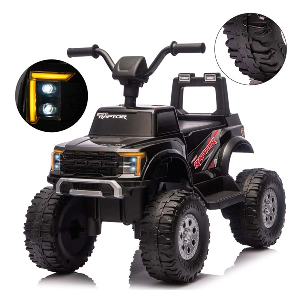 Elektrická štvorkolka Milly Mally Ford F-150 Raptor black