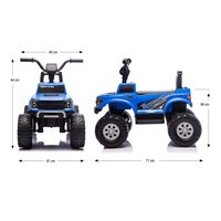 Elektrická štvorkolka Milly Mally Ford F-150 Raptor blue