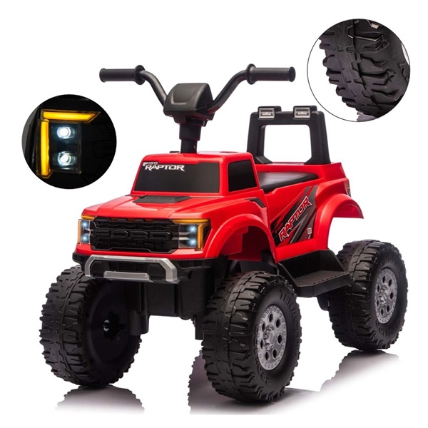 Elektrická štvorkolka Milly Mally Ford F-150 Raptor red