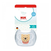 Cumlík NUK Perfect Match Air Disney Medvedík Pú  0–6 mesiacov white