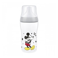 Kojenecká fľaša NUK Perfect Match s kontrolou teploty Disney Mickey 260 ml grey