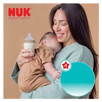 Kojenecká fľaša NUK Perfect Match s kontrolou teploty Disney Mickey 260 ml grey