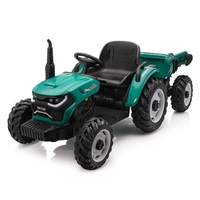 Detský elektrický traktor HUGE Baby Mix zelený (Poškodený obal)