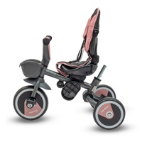 Detská trojkolka Baby Mix 5v1 RELAX 365° ružová (Poškodený obal)