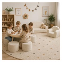 Detská taburetka New Baby Teddy cream