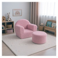 Detská taburetka New Baby Teddy pink