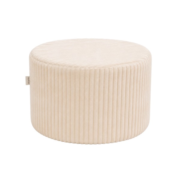 Detská taburetka Manšestrová New Baby cream