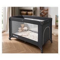 Detská cestovná postieľka Milly Mally Mirage v prenosnej taške dark grey