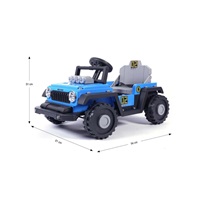 Elektrické autíčko Milly Mally Prime 2w1 blue