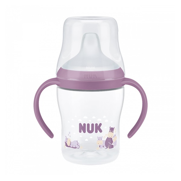 Dojčenská fľaša na učenie NUK Perfect Match 150 ml Hippo