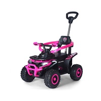Elektrická štvorkolka 2v1 Milly Mally Star ATV pink