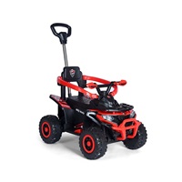 Elektrická štvorkolka 2v1 Milly Mally Star ATV red