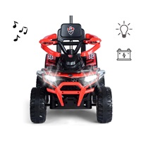 Elektrická štvorkolka 2v1 Milly Mally Star ATV red