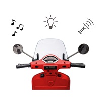 Elektrický skúter Milly Mally Vespa GTS Super red