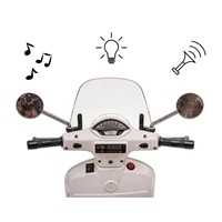 Elektrický skúter Milly Mally Vespa GTS Super white
