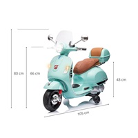 Elektrický skúter Milly Mally Vespa GTS Super mint